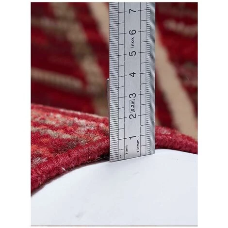 DEZENCO Tapis Salon 60x110 Cm Rectangulaire BERBERO Rouge Entrée Adapté Au Chauffage Par Le Sol - Rouge 4 DEZENCO Tapis Salon 60x110 Cm Rectangulaire BERBERO Rouge Entrée Adapté Au Chauffage Par Le Sol - Rouge – Image 4