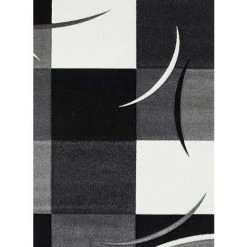 DEZENCO Tapis Salon 160x230 Cm Rectangulaire DIAVIRGULE Gris Salon Adapté Au Chauffage Par Le Sol - Gris 8 DEZENCO Tapis Salon 160x230 Cm Rectangulaire DIAVIRGULE Gris Salon Adapté Au Chauffage Par Le Sol - Gris -Tapis et paillasson Soldes 18385211 4
