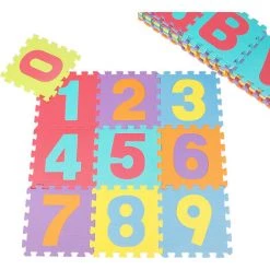 WYCTIN Hofuton Puzzle Tapis Mousse Bébé, 32 Pièces, Tapis De Jeu Très Résistant Pour Enfants, Alphabets & Chiffres 7 WYCTIN Hofuton Puzzle Tapis Mousse Bébé, 32 Pièces, Tapis De Jeu Très Résistant Pour Enfants, Alphabets & Chiffres -Tapis et paillasson Soldes 18456862 3