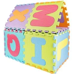 WYCTIN Hofuton Puzzle Tapis Mousse Bébé, 32 Pièces, Tapis De Jeu Très Résistant Pour Enfants, Alphabets & Chiffres 8 WYCTIN Hofuton Puzzle Tapis Mousse Bébé, 32 Pièces, Tapis De Jeu Très Résistant Pour Enfants, Alphabets & Chiffres -Tapis et paillasson Soldes 18456862 4