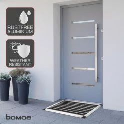 Bomoe AluGant Paillasson En Aluminium - Tapis En Caoutchouc Tapis De Couloir - Pour L’Intérieur & L’Extérieur - Porte D'entrée - Antidérapant & Résistant 1.5cm, 40cm, 60cm 9 Bomoe AluGant Paillasson En Aluminium - Tapis En Caoutchouc Tapis De Couloir - Pour L’Intérieur & L’Extérieur - Porte D'entrée - Antidérapant & Résistant 1.5cm, 40cm, 60cm -Tapis et paillasson Soldes 18516221 5