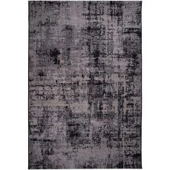 VIVARAISE Tapis En Polypropylène Noir Catania 110 X 60 Cm Noir - Noir