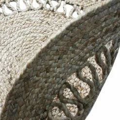 THEDECOFACTORY FUNNY JUTE - <p>Tapis Rond En Jute Vague Naturel Diam.70 - Marron 9 THEDECOFACTORY FUNNY JUTE - <p>Tapis Rond En Jute Vague Naturel Diam.70 - Marron -Tapis et paillasson Soldes 18945685 5