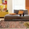 JADOREL Tapis Salon 60x110 Cm Rectangulaire ORANCA Multicolore Entrée Adapté Au Chauffage Par Le Sol - Multicolore