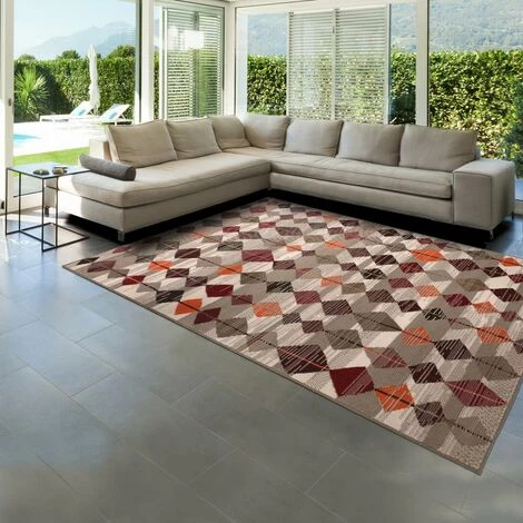 JADOREL Tapis Berbère Style 160x230 Cm Rectangulaire LOSORAN Multicolore Salon Adapté Au Chauffage Par Le Sol - Multicolore 1 JADOREL Tapis Berbère Style 160x230 Cm Rectangulaire LOSORAN Multicolore Salon Adapté Au Chauffage Par Le Sol - Multicolore