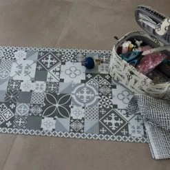 99DÉCO Ciment Style Gris | Tapis Vinyle Imprimé, CIMENT STYLE GRIS – L120xH50cm 99deco -Tapis et paillasson Soldes 19326255 5