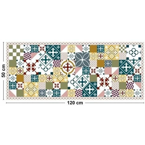 99DÉCO Ciment Style Colors | Tapis Vinyle Imprimé, CIMENT STYLE COLORS – L120xH50cm 99deco 4 99DÉCO Ciment Style Colors | Tapis Vinyle Imprimé, CIMENT STYLE COLORS – L120xH50cm 99deco – Image 4