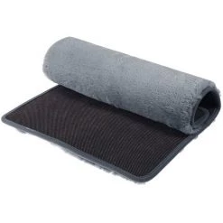 MOHOO Tapis Chambre Salon D'enfant Moquette Confortable Shaggy Velours Yoga Anti-dérapage 50x80cm Gris 7 MOHOO Tapis Chambre Salon D'enfant Moquette Confortable Shaggy Velours Yoga Anti-dérapage 50x80cm Gris -Tapis et paillasson Soldes 19473412 3
