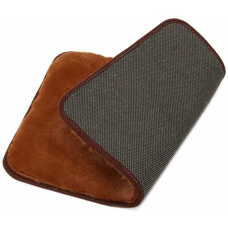 DRILLPRO Tapis De Porte Shaggy - Douce Imitation Fourrure Salon Sol Peluche Tapis Café 40*60cm LAVENTE 4 DRILLPRO Tapis De Porte Shaggy - Douce Imitation Fourrure Salon Sol Peluche Tapis Café 40*60cm LAVENTE – Image 4