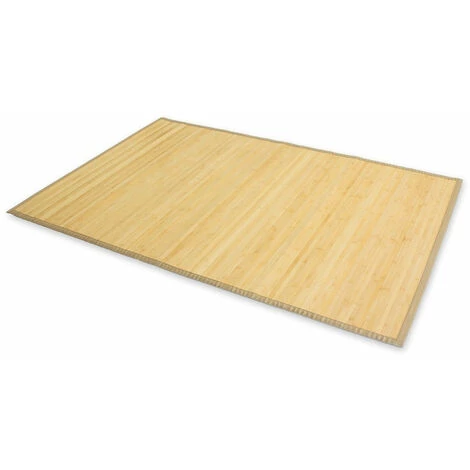 DéCOSHOP26 Tapis En Bambou Naturel 200x250cm - Noir 1 DéCOSHOP26 Tapis En Bambou Naturel 200x250cm - Noir