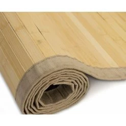 DéCOSHOP26 Tapis En Bambou Naturel 200x250cm - Noir 7 DéCOSHOP26 Tapis En Bambou Naturel 200x250cm - Noir -Tapis et paillasson Soldes 1954030 3