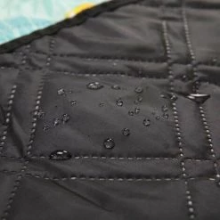 RED DECO Tapis De Plage Imperméable BAHAMAS Bleu Coton 200x200cm - Bleu -Tapis et paillasson Soldes 19649005 5