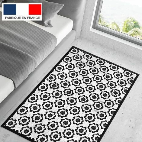 Tapis Cuisine En Vinyle Pvc Tarkett 80x120 Pour Sol Cuisine Sous évier Ou Salle De Bains- Style Carreaux De Ciment Motif Madrid 1 Tapis Cuisine En Vinyle Pvc Tarkett 80x120 Pour Sol Cuisine Sous évier Ou Salle De Bains- Style Carreaux De Ciment Motif Madrid