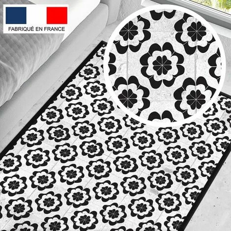 Tapis Cuisine En Vinyle Pvc Tarkett 80x120 Pour Sol Cuisine Sous évier Ou Salle De Bains- Style Carreaux De Ciment Motif Madrid 4 Tapis Cuisine En Vinyle Pvc Tarkett 80x120 Pour Sol Cuisine Sous évier Ou Salle De Bains- Style Carreaux De Ciment Motif Madrid – Image 4