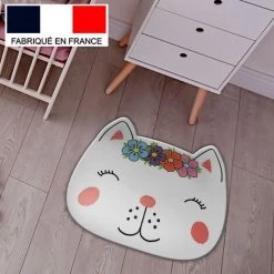 Tapis De Jeu En Vinyle Tarkett 60x66 Pour Chambre D'enfant - Haute Qualité Non Toxique - Motif Tête Chat Couronne -Tapis et paillasson Soldes 19760949 3