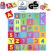 KIDUKU® Puzzle Tapis Mousse Bébé, 86 Pièces, Tapis De Jeu Très Résistant Pour Enfants, Alphabets & Chiffres
