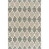 DÉCOWEB Tapis Essenza - Nature Urbaine - Feuilles Gris Et Beige - 60 X 110 Cm