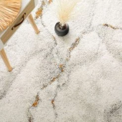 DÉCOWEB Tapis De Salon - Marbré Blanc - Veinage Couleur - 140 X 200 Cm 9 DÉCOWEB Tapis De Salon - Marbré Blanc - Veinage Couleur - 140 X 200 Cm -Tapis et paillasson Soldes 19902890 5