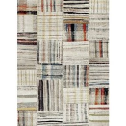 UNAMOURDETAPIS Tapis Berbère Style 40x60 Cm Rectangulaire MOROCCO CARRE Beige Entrée Adapté Au Chauffage Par Le Sol - Beige -Tapis et paillasson Soldes 19953521 3