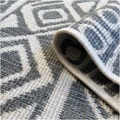 JADOREL Tapis Exterieur 120x170 Cm Rectangulaire VALISI REVERSIBLE Gris Salon Adapté Au Chauffage Par Le Sol - Gris 6 JADOREL Tapis Exterieur 120x170 Cm Rectangulaire VALISI REVERSIBLE Gris Salon Adapté Au Chauffage Par Le Sol - Gris -Tapis et paillasson Soldes 19953567 3