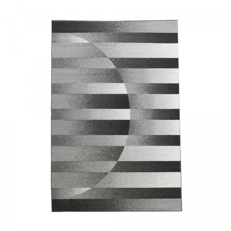 JADOREL Tapis Salon 60x110 Cm Rectangulaire DIAPO Gris Entrée Adapté Au Chauffage Par Le Sol - Gris 2 JADOREL Tapis Salon 60x110 Cm Rectangulaire DIAPO Gris Entrée Adapté Au Chauffage Par Le Sol - Gris – Image 2