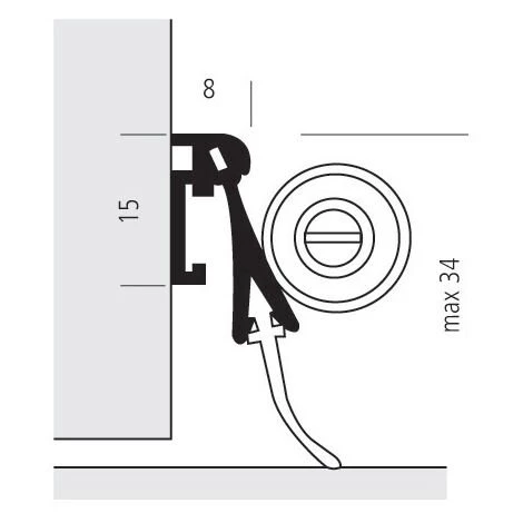 Plinthes Automatiques Port-o-mat - Taille : 103 - ELLEN 1 Plinthes Automatiques Port-o-mat - Taille : 103 - ELLEN