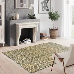 DÉCOWEB Tapis D'extérieur Ou De Salon - Motifs Graphiques - Noir, Crème Et Terracotta - 120 X 170 Cm 7 DÉCOWEB Tapis D'extérieur Ou De Salon - Motifs Graphiques - Noir, Crème Et Terracotta - 120 X 170 Cm -Tapis et paillasson Soldes 20376610 3