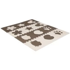 OOBEST 36PCS Café Bébé Mignon Mousse EVA Puzzle Tapis Ramper Jouet Jeux -Tapis et paillasson Soldes 20415074 3