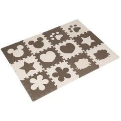 OOBEST 36PCS Café Bébé Mignon Mousse EVA Puzzle Tapis Ramper Jouet Jeux -Tapis et paillasson Soldes 20415074 5