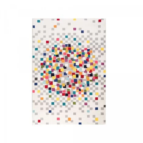 JADOREL Tapis Salon 60x110 Cm Rectangulaire EFFACT Multicolore Entrée Adapté Au Chauffage Par Le Sol - Multicolore 2 JADOREL Tapis Salon 60x110 Cm Rectangulaire EFFACT Multicolore Entrée Adapté Au Chauffage Par Le Sol - Multicolore – Image 2