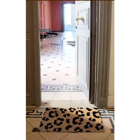 Coryl Tapis Abrité Brossant - Madras - 75x45 51713 Cm 2 Coryl Tapis Abrité Brossant - Madras - 75x45 51713 Cm – Image 2