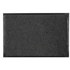Coryl Tapis Intérieu Tania Anthracr- 60x40 Cm - Absorbant Et Anti Poussière