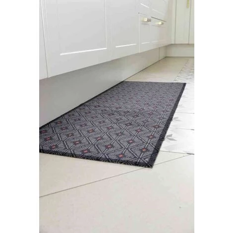 Coryl Tapis Intérieur Absorbant Protection - Devoluy Ethnic - 120x45 Cm 2 Coryl Tapis Intérieur Absorbant Protection - Devoluy Ethnic - 120x45 Cm – Image 2