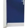 Plinthe Bas De Porte Nox Brillant - En U - 930 X 150 Mm - Duval