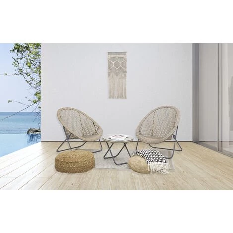 AUBRY GASPARD Tapis D'extérieur 100% Plastique Recyclable Diamant Kaki - Kaki 2 AUBRY GASPARD Tapis D'extérieur 100% Plastique Recyclable Diamant Kaki - Kaki – Image 2