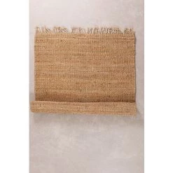 Tapis En Chanvre Naturel Calmah SKLUM Chanvre - 120x201 Cm -Tapis et paillasson Soldes 22784145 3