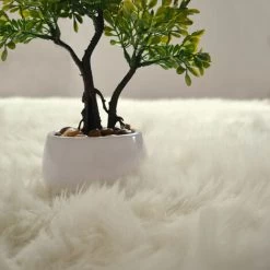 DÉCOWEB Tapis Peau De Bête - Imitation Ours - Blanc Crème - 120 X 160 Cm 8 DÉCOWEB Tapis Peau De Bête - Imitation Ours - Blanc Crème - 120 X 160 Cm -Tapis et paillasson Soldes 22789919 4