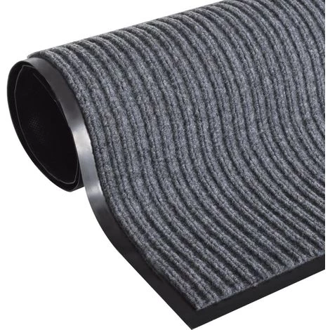 Topdeal Tapis D'entrée PVC Gris 90 X 150 Cm 1 Topdeal Tapis D'entrée PVC Gris 90 X 150 Cm