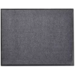 Topdeal Tapis D'entrée PVC Gris 90 X 150 Cm 8 Topdeal Tapis D'entrée PVC Gris 90 X 150 Cm -Tapis et paillasson Soldes 23019967 4