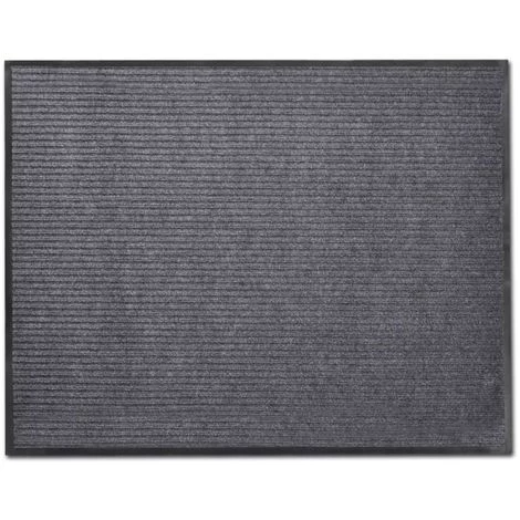 Topdeal Tapis D'entrée PVC Gris 90 X 150 Cm 4 Topdeal Tapis D'entrée PVC Gris 90 X 150 Cm – Image 4