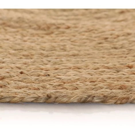 Topdeal Tapis Jute Tressé 90 Cm Rond 5 Topdeal Tapis Jute Tressé 90 Cm Rond – Image 5