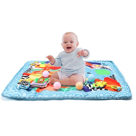 MERKMAK Tapis De Jeu De Jouet De Bebe De Support De Remise En Forme De Cloture Multifonctionnel 3 En 1 2 MERKMAK Tapis De Jeu De Jouet De Bebe De Support De Remise En Forme De Cloture Multifonctionnel 3 En 1 – Image 2