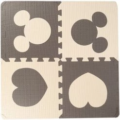 BATHRINS 12pcs Couleur Café Bébé Mignon Mousse EVA Puzzle Tapis Ramper Jouet Jeux 9 BATHRINS 12pcs Couleur Café Bébé Mignon Mousse EVA Puzzle Tapis Ramper Jouet Jeux -Tapis et paillasson Soldes 23057673 5