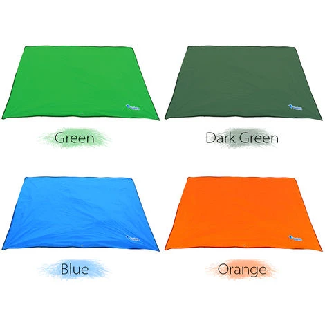 BLUEFIELD Bluefiled Impermeable Plage Tapis D'Exterieur Blanket Portable Mat Pique-Nique Multifonctionnel Camping Bebe Grimpez Tapis De Sol Matelas, Bleu, S 3 BLUEFIELD Bluefiled Impermeable Plage Tapis D'Exterieur Blanket Portable Mat Pique-Nique Multifonctionnel Camping Bebe Grimpez Tapis De Sol Matelas, Bleu, S – Image 3