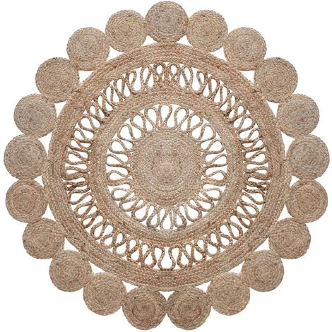 RENDEZ VOUS DéCO Tapis Margy Rond ∅120cm 1 RENDEZ VOUS DéCO Tapis Margy Rond ∅120cm