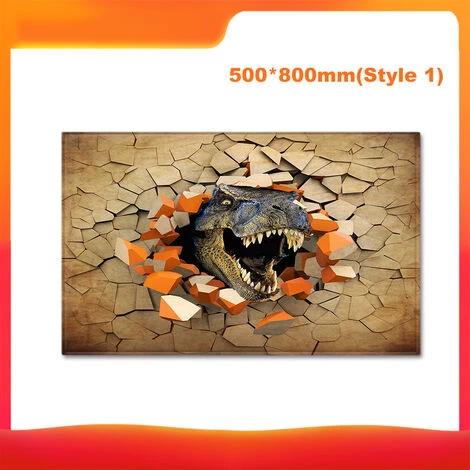 ASUPERMALL 50 * 80Cm Imprime 3D Dinosaur Motif Tapis De Sol Moquette Douce Flanner Paillasson Salon Chambre Tapis 1 ASUPERMALL 50 * 80Cm Imprime 3D Dinosaur Motif Tapis De Sol Moquette Douce Flanner Paillasson Salon Chambre Tapis