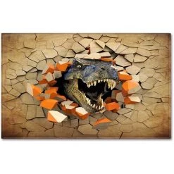 ASUPERMALL 50 * 80Cm Imprime 3D Dinosaur Motif Tapis De Sol Moquette Douce Flanner Paillasson Salon Chambre Tapis 8 ASUPERMALL 50 * 80Cm Imprime 3D Dinosaur Motif Tapis De Sol Moquette Douce Flanner Paillasson Salon Chambre Tapis -Tapis et paillasson Soldes 23394886 4