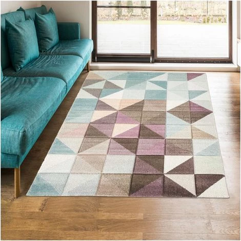 UNAMOURDETAPIS Tapis Salon 40x60 Cm Rectangulaire MARIX Gris Entrée Adapté Au Chauffage Par Le Sol - Gris 1 UNAMOURDETAPIS Tapis Salon 40x60 Cm Rectangulaire MARIX Gris Entrée Adapté Au Chauffage Par Le Sol - Gris