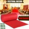 MANTA Celebrity Floor Runner Red Carpet Party Wedding Scène Jetable Decoration0.85mm 5ft * 2.6ft (1.5mx 1m)