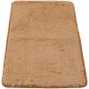 INSMA 60cm X 41cm Tapis Shaggy Poils Longues Mèches Microfibre Anti-Derapant Carpette Moquette Sol